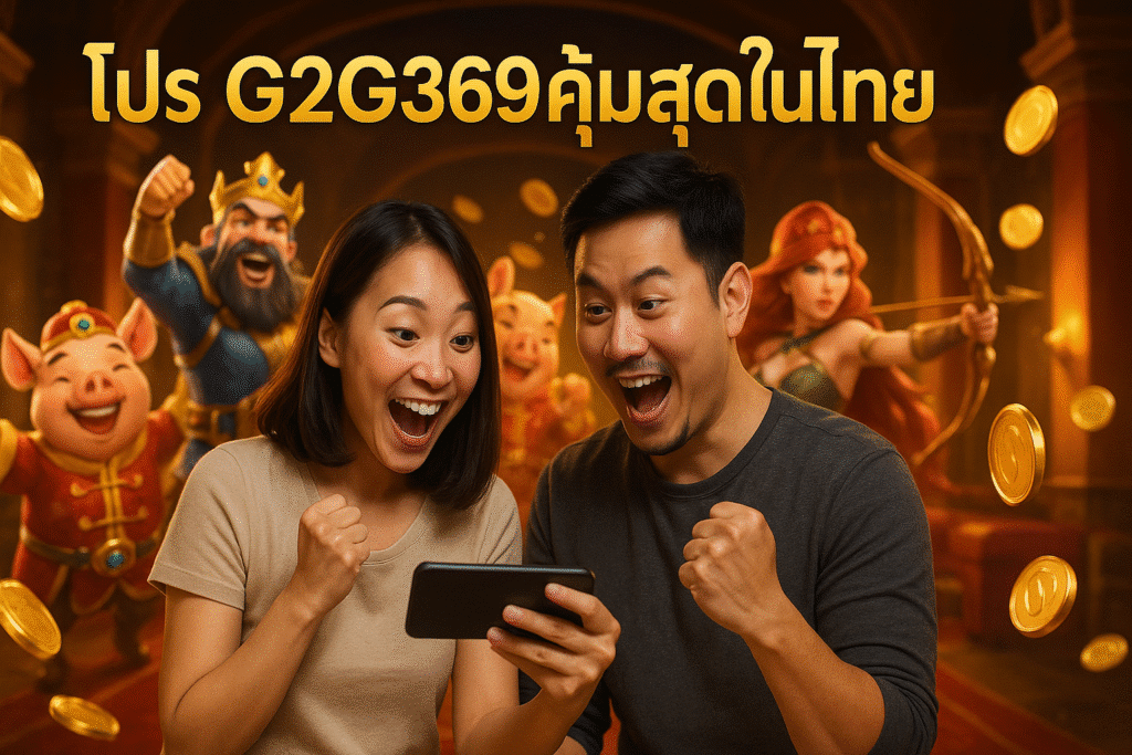 โปร G2G369 คุ้มสุดในไทย
