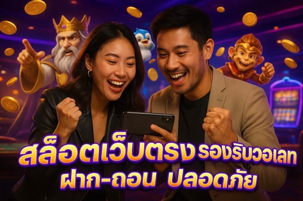 สล็อตเว็บตรง รองรับวอเลท ฝาก-ถอน ปลอดภัย