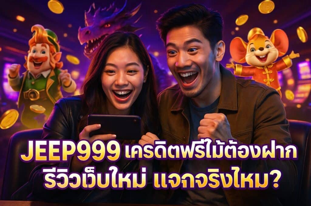 JEEP999 เครดิตฟรีไม่ต้องฝาก รีวิวเว็บใหม่ แจกจริงไหม